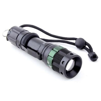 China Emergency Factory Wholesale Waterproof Aluminum XPE Q5 LED Torch Tactical Light,Buzz Self Defense Mini Led Rechargeable Flashlight for sale