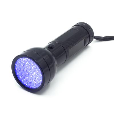 China 51PCS LED 3 AA 395 Nm 51 UV Ultraviolet Led UV Flashlight for sale