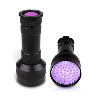 China Ultra Violet Torch Black Light Pet Rescue 51 LED 395nm Blacklight Urine Urine Led Flashlights Aluminum Scorpion Lamps for sale