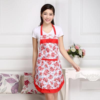 China Wholesale And Custom Made Smell Elimination / Beautiful Flower Dehumidification Well Designed Apron for sale