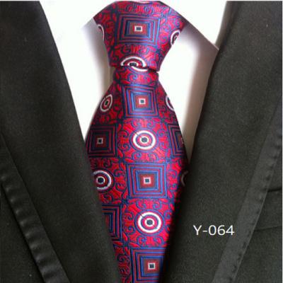 China Wholesale 100 Polyester Patterns Y Color Flower Dentity Polyester Fabric Jackuard Woven Mens Ties High for sale