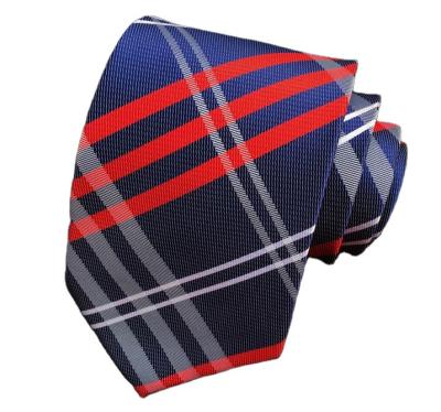 China 2019 Double-brushed Scottish Plaid Series Men's Bond 100% Polyester Coupons For Business Promotional Gift for sale