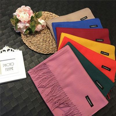 China Wholesale Tippet Long Acrylic Fringed Scarf For Women for sale