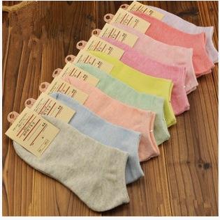 China Wholesale Anti-Fault Sheer Color Socks With 11Kinds for sale