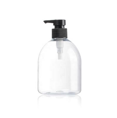 China 500ml Cosmetic Wholesale Hand Shampoo Bottle Plastic Hand Sanitizer Bottle Sanitizer Bottle for sale