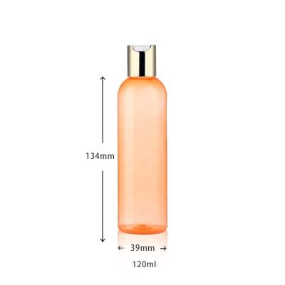 China Non Spill Millennium Bottle 120ml Custom Plastic Empty Bottle Flip Top Hand Sanitizer Plastic Bottle Te koop