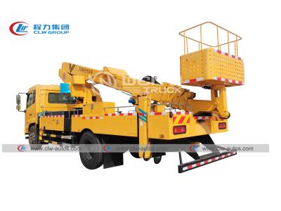 China Camión hidráulico de la plataforma de Dongfeng los 32M Telescopic Boom Bucket en venta