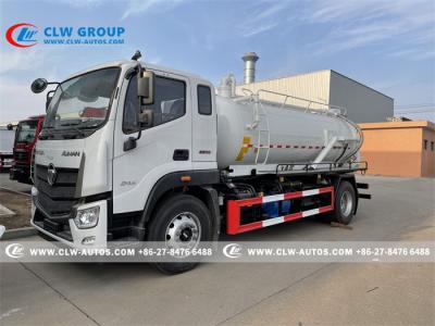 China Foton 8000 Liter staubsaugen Saugklärgrube-LKW zu verkaufen