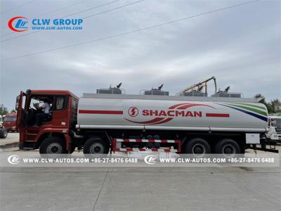 China Tankfahrzeug-LKW Shacman 8x4 370HP 33cbm 35cbm 37cbm für Benzin-Lieferung zu verkaufen