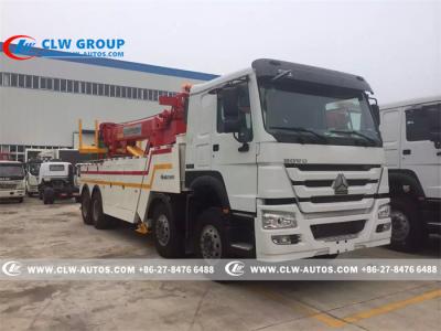 China SINOTRUK HOWO 8X4 rotación Tow Truck resistente de 360 grados en venta