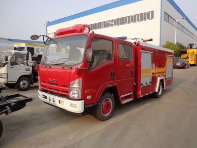 중국 불 싸움 트럭이 물 탱크 소방대 트럭 ISUZU 3.5ton 4t 4000 리터에 의하여 급수합니다 판매용