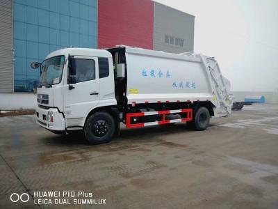 China Recycling Residential Garbage Compactor Truck Rear Loading Garbage Truck 10cbm for sale