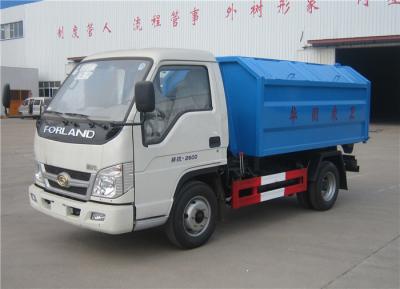 China Abfall-Abbau-LKW Forland 3m3, hydraulischer Arm-Abfall-Müllwagen zu verkaufen