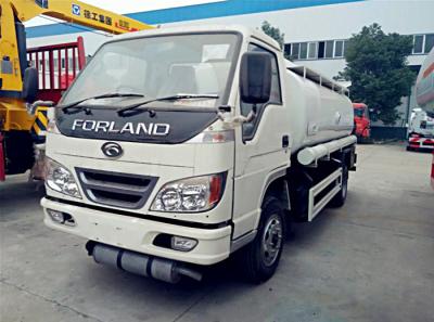 China Brennölzufuhr Forland 5cbm und Tankwagen, Dieselbrennstoffaufnahme-LKW des Treibstoff-4*2 zu verkaufen