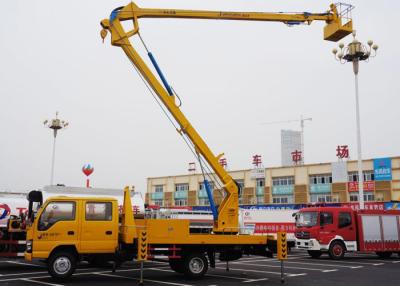 China Telescopische het Platformvrachtwagen van de Type Luchtlift/het Vrachtwagen Opgezette Voertuig van de Boomlift Te koop