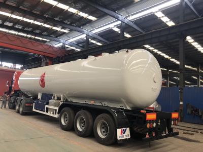 China camión móvil del semi-remolque del transporte del camión de petrolero del gas de 60cbm/de 59.52cbm LPG en venta