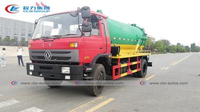 China Dongfeng 10000 Liter 10m3-Abwasser-Saug-LKW- zu verkaufen