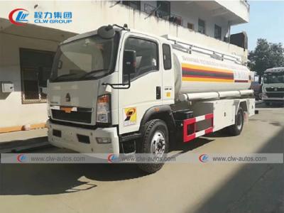 China Howo 8m3 Gasoline Tanker Truck With Dispenser Refilling System for sale