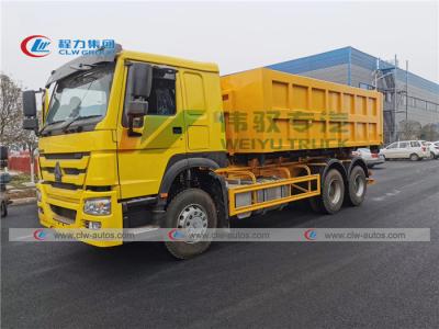 China Aufzug-Behälter-LKW des Haken-20m3 mit speichern offenen Behälter aus zu verkaufen