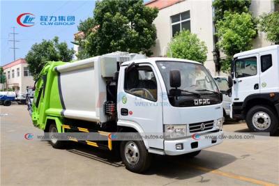 China Camión Compactador de Basura Dongfeng Acero de Carbono 4X2 6CBM en venta