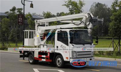 Cina Camion di elevata altitudine di SINOTRUK HOWO 14m per funzionamento aereo in vendita