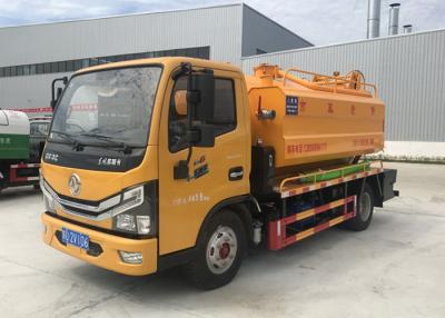 China Abwasser-Saug-LKW RHD 5m3 Vakuummit Jurop-Vakuumpumpe zu verkaufen