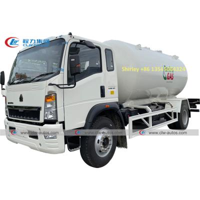 Cina Camion cisterna del bobtail di RHD GPL 2 tonnellate 5 tonnellate 7 tonnellate in vendita