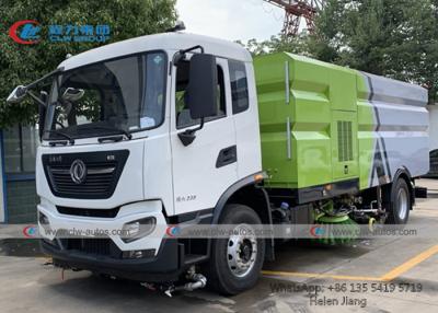 China Dongfeng Tianjin 4x2 8 Ton Road Washing Truck Te koop