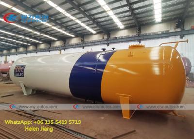 Chine Cuve de stockage standard de gaz de LPG d'acier au carbone d'ISO9001 15T 30CBM Q345R à vendre