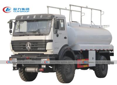 China Vrachtwagen van de de Brandstoftanker van het noordenbenz beiben 4x4 AWD Off Road 8M3 Te koop