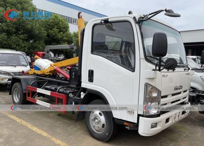 中国 ISUZU 4x2 3 2トン取り外し可能なホッパーが付いているホックの上昇のごみ収集車を転がり落ちるため 販売のため