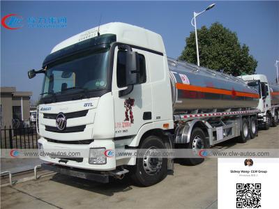 중국 Foton Auman 8x4 25000L 30000L 가솔린 유조선 트럭 판매용