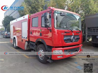 China Behälter Dongfeng Duolicar 4x2 des Wasser-4000L Feuer Pumper-LKW zu verkaufen