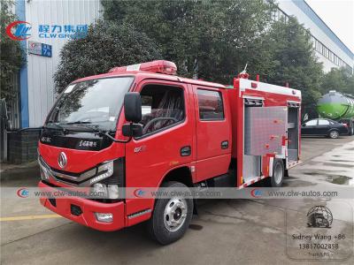 China Wasser-Behälter-Feuerbekämpfungs-LKW Dongfeng Duolicar 2000L zu verkaufen