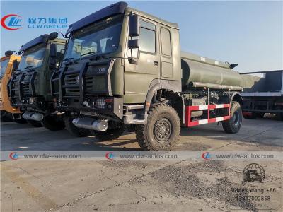 China De Brandstoftankwagen van 290HP 10000L Sinotruk Howo 4x4 Off Road Te koop