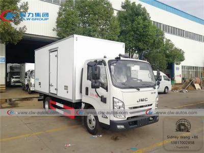 China Vrachtwagen van de de Ijskastdiepvriezer van JMC 4x2 LHD 5T de Kleine Te koop