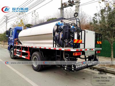 China Shacman 4x2 10000 Liter Bitumen-Spreizer-LKW- zu verkaufen