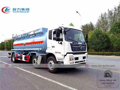 China Camión de reparto químico de Dongfeng Kinrun 6x2 15cbm para el ácido hidroclórico en venta