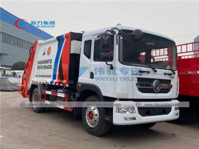 China Dongfeng 10cbm 10, Verdichtungsgerät-Müllwagen-Müllabfuhr-LKW-Abfall-Abbau-LKW 000liters 4X2 zu verkaufen