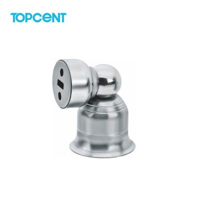 China TOPCENT Modern Door Blocker Stopper Magnetic Stainless Steel Door Stoppers For Wooden Doors for sale