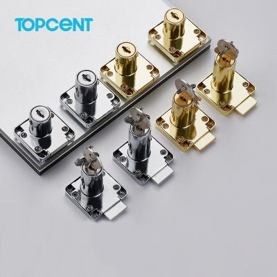 China Topcent Modern High Quality Multi Wardrbe Universal For Furniture Jumbo And Price Safety Plastic Drawer Lock With Key for sale