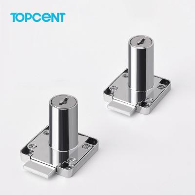 China Topcent Modern High Quality Universal Lock and Drawer Elephant Furniture Plastic Wood Drawer Lock Mount Master Key Security Prices for sale