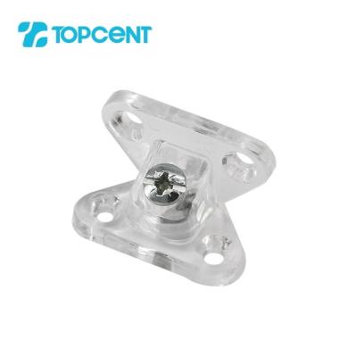 China Topcent New Design Modern Butterfly Corner Connector Furniture Plastic Repair Plastic Connectors Herringbone for sale