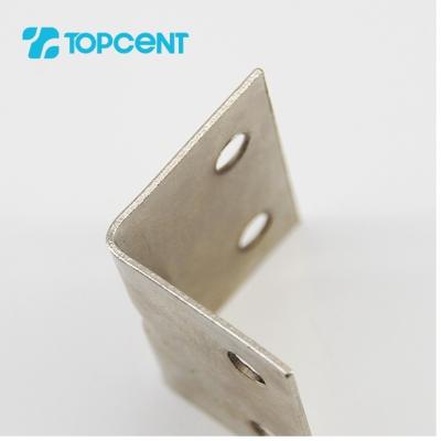 China Topcent Modern Custom Steel Chevron Metal Corner Connecting Brackets For Wood for sale