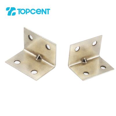 China Topcent Modern Steel L Shape Bracket 90 Degree Silver Chevron Suspension Bracket for sale