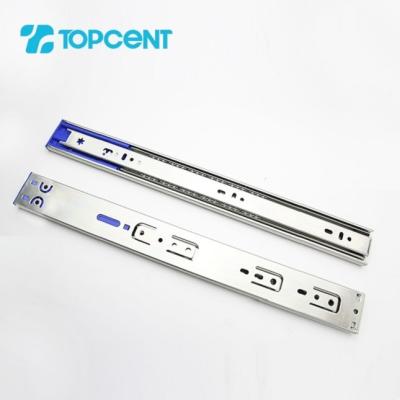 China Topcent Modern Furniture Drawer Extension Soft Closed Ball Bearing Slide Rail Drawer Long Handle for sale