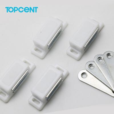 China Topcent Modern Small Magnetic Latch Sideboard Latches Cabinet Door Closet Magnetic Latch for sale