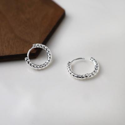 China CLASSIC Hoop Earring Wholesale earrings jewelry women 925 sterling silver for sale