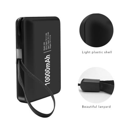 China Fast Charging Support Best Selling Polymer Power Bank Used For Mobile Air Conditioning Jacket 10000mAh Clothing Hot Air Conditioning Power Gift Wholesale for sale