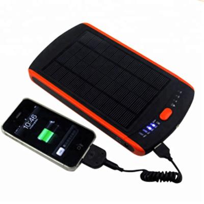 China 2021 Trend New Phone Laptop Solar Panel Power Bank Led Show Universal Laptop Power Bank Solar Panel Charger DC Power Solar Bank RoHS for sale